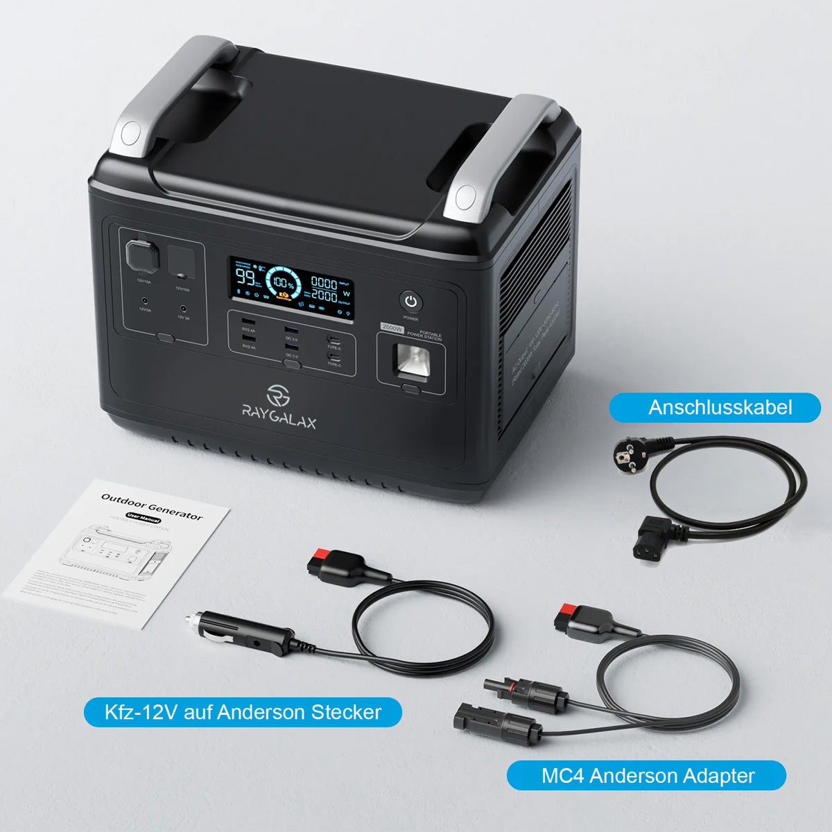 TRAGBARE POWERSTATION 2000W USV